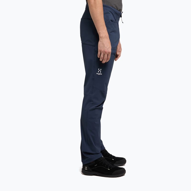 Haglöfs vyriškos alpinistinės kelnės ROC Lite Slim blue 606025 2