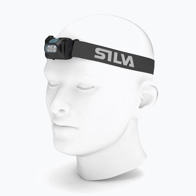 Silva Scout 3XT priekinis žibintas juodas 37976 2