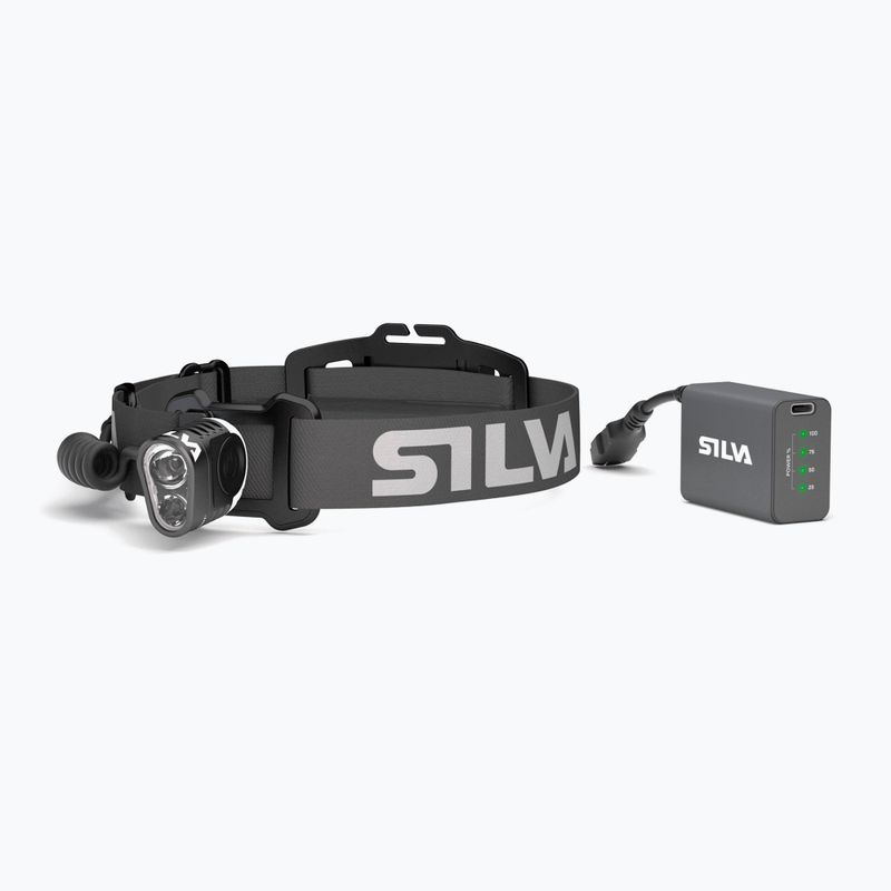 Silva Trail Speed 5R priekinis žibintas juodas 37979 3