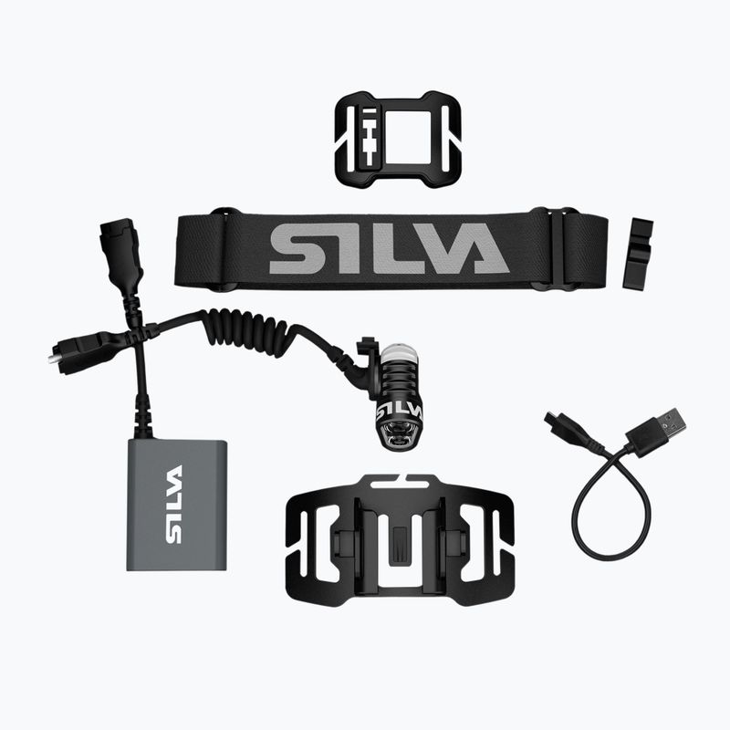 Silva Trail Speed 5R priekinis žibintas juodas 37979 7