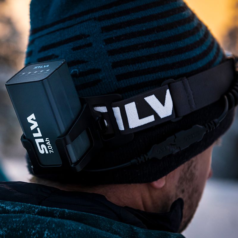Silva Trail Speed 5R priekinis žibintas juodas 37979 9