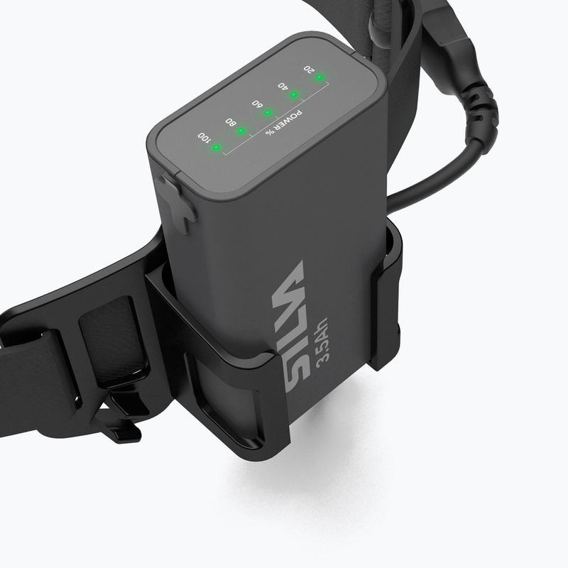 Silva Exceed 4R priekinis žibintas juodas 37982 6