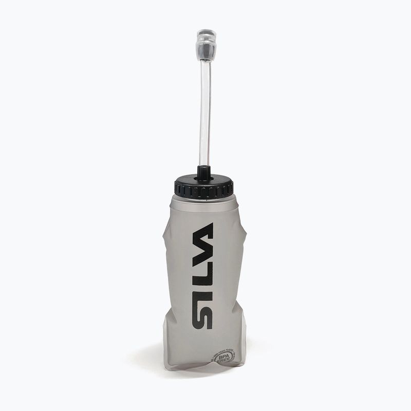 Minkštas butelis Silva Soft Flask Straw 500 ml white