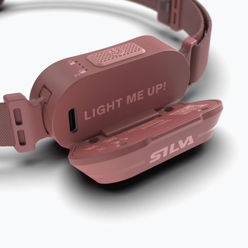 Galvos žibintas Silva Smini rose 9