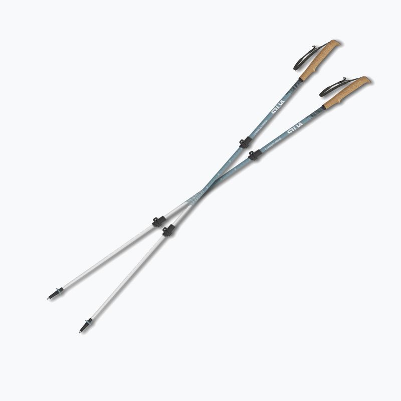 Žygio lazdos Silva Trekking Poles Alu Tele black 2