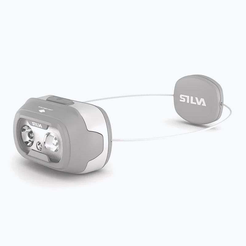 Žibintas ant galvos Silva Seek 450 Cord Recharge Midnight light gray 2
