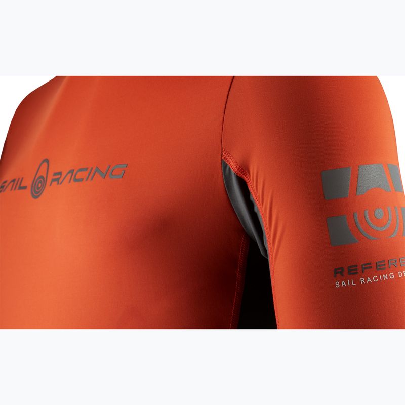 Vyriški buriavimo marškinėliai ilgomis rankovėmis Sail Racing Reference LS Rashguard fiery red 4