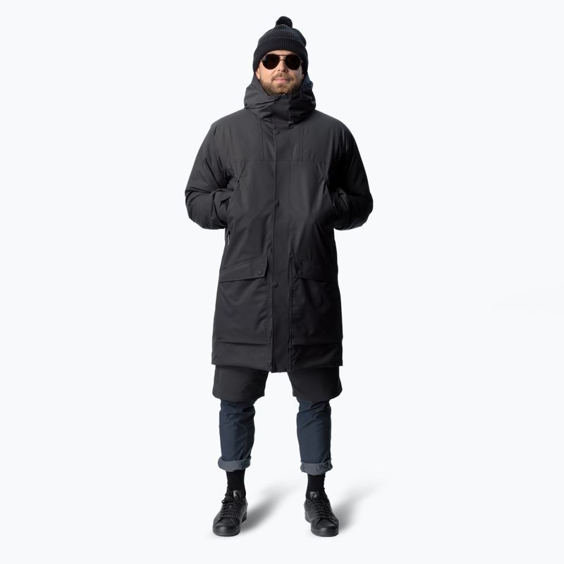 Vyriška apšiltinta striukė Houdini Fall in Parka true black 2