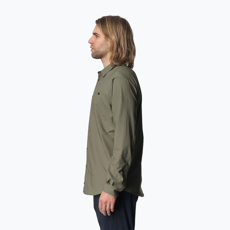 Vyriški marškinėliai Houdini Longsleeve Shirt sage green 2