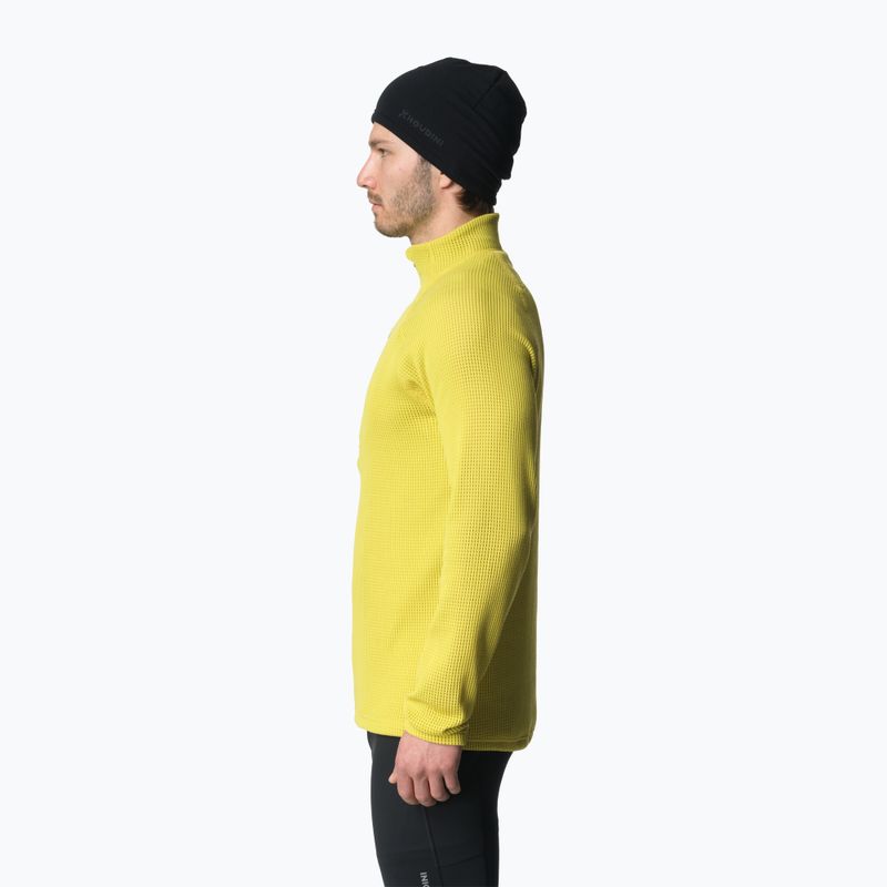 Vyriškas džemperis Houdini Flow Half Zip be the light green 3