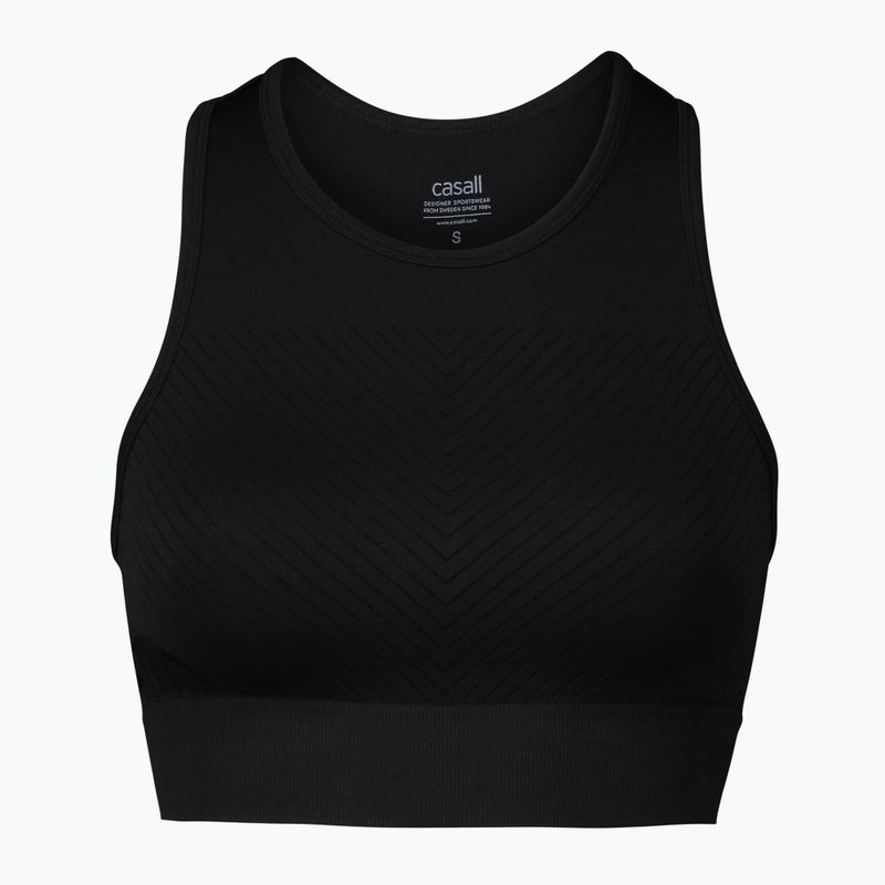 Casall Essential Block Seamless Sport moteriška treniruočių viršutinė dalis juoda 22114 3