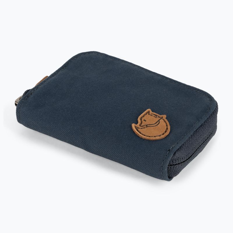 Fjällräven Zip Card Holder Piniginė navy blue F24218