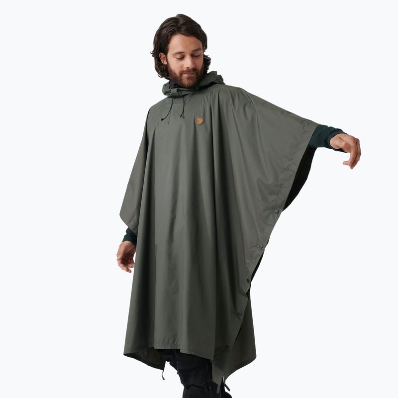 Lietpaltis Fjällräven Poncho dark olive