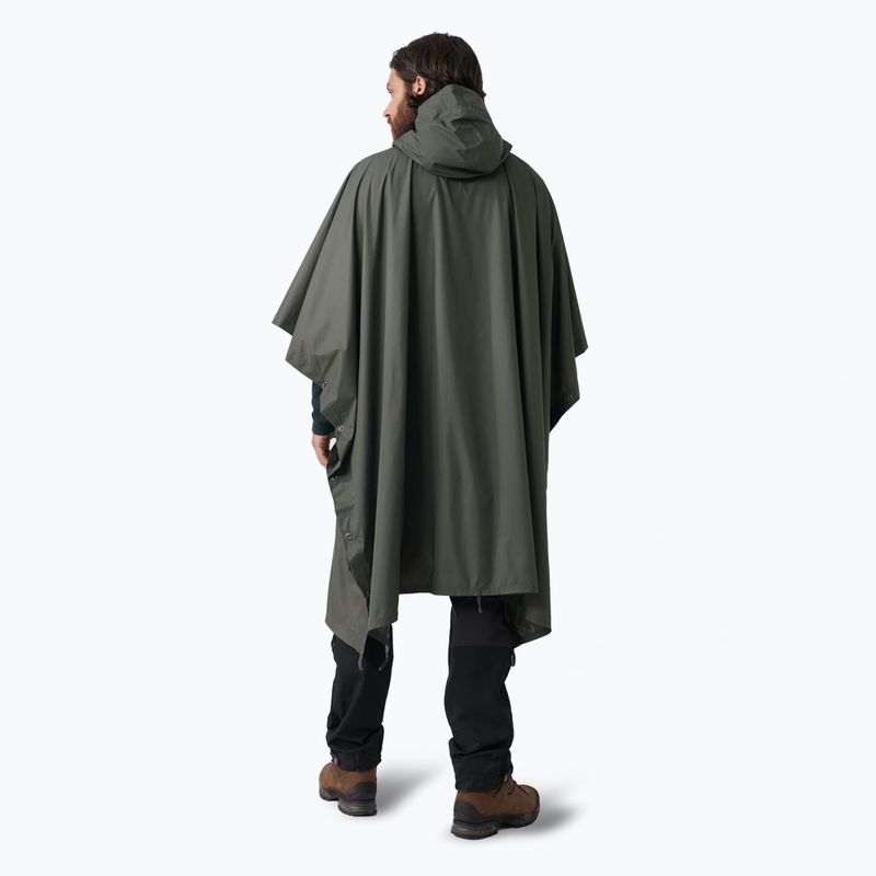 Lietpaltis Fjällräven Poncho dark olive 3
