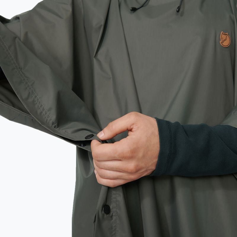 Lietpaltis Fjällräven Poncho dark olive 6