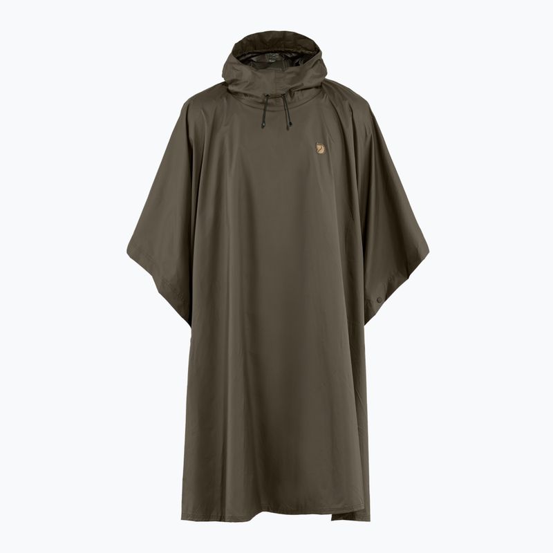 Lietpaltis Fjällräven Poncho dark olive 7