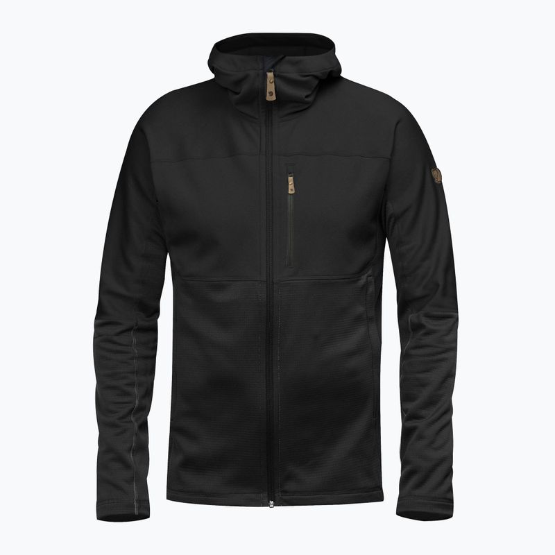 Fjällräven vyriški Abisko Trail Fleece džemperiai juodi F82257 7