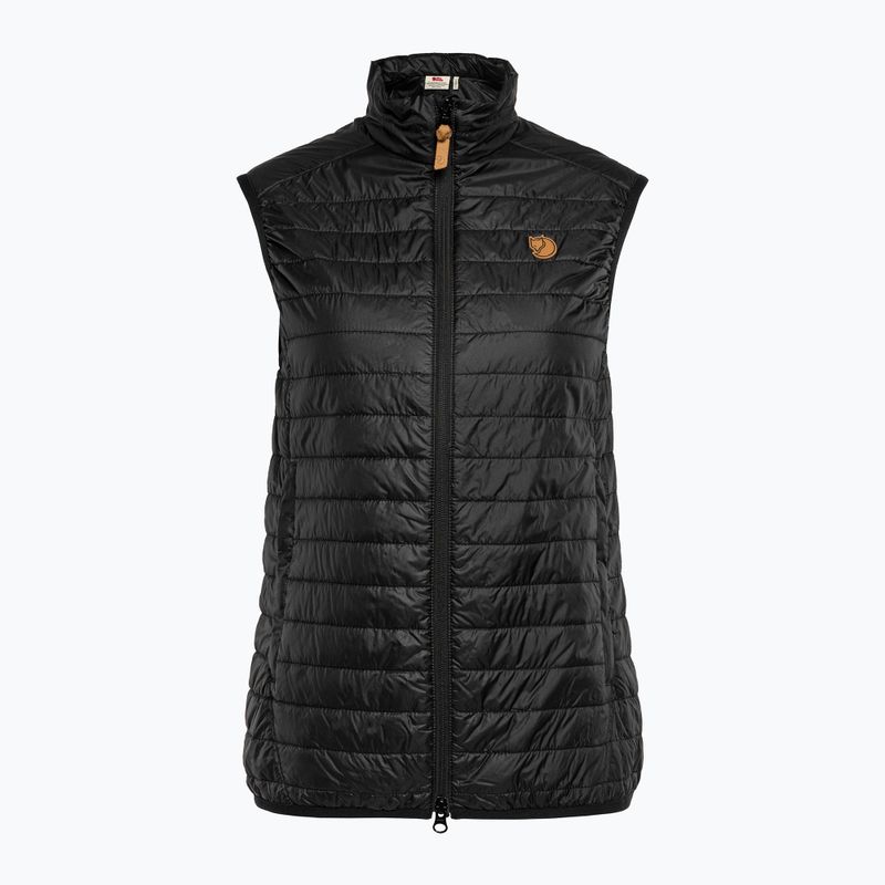 Fjällräven moteriškos žygio be rankovių Abisko Padded black F89723