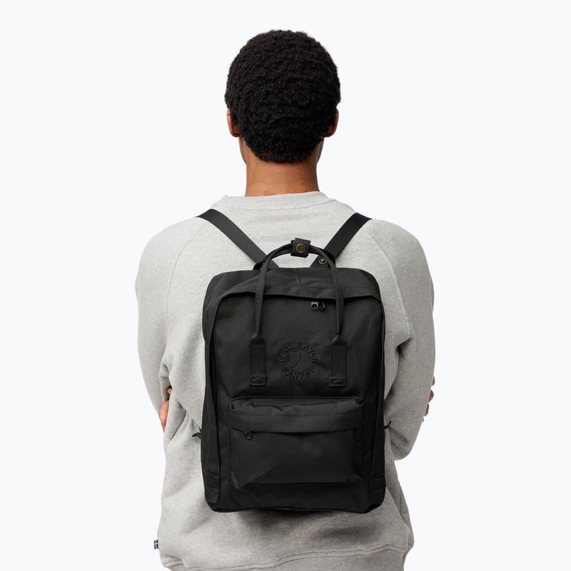 Miesto kuprinė Fjällräven Re-Kanken 16 l black 3