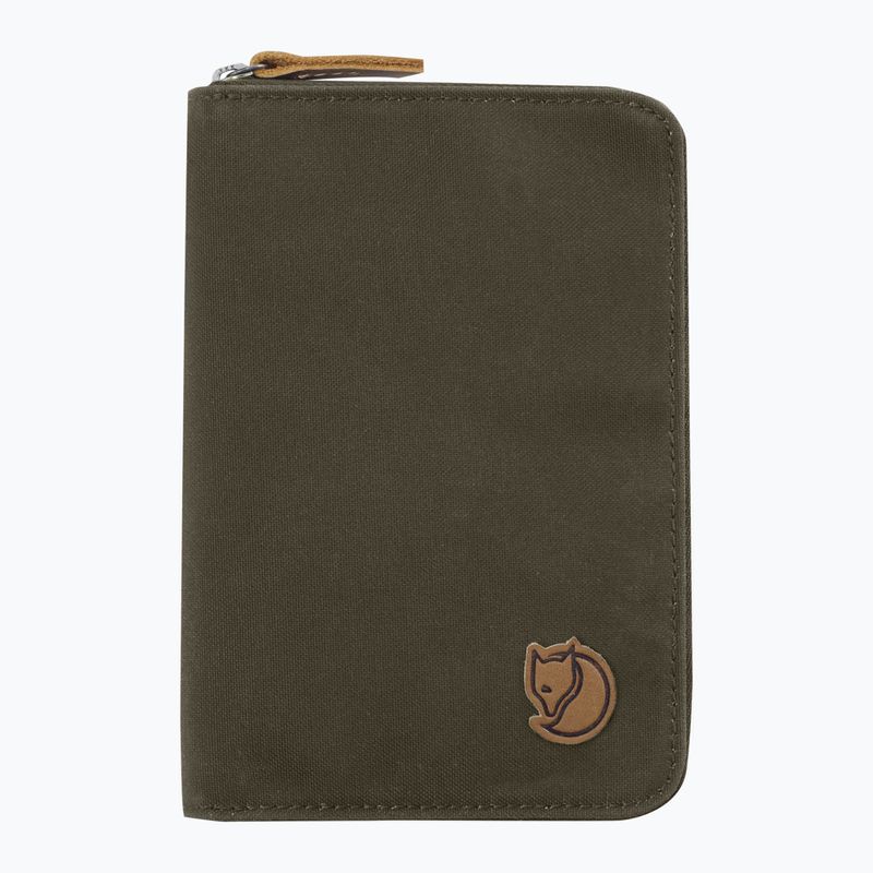 Piniginė Fjällräven Passport Wallet dark olive