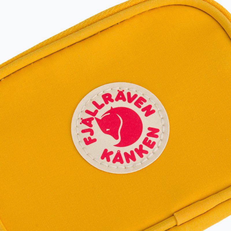 Fjällräven Kanken Kortelinė piniginė geltonos spalvos F23780 5