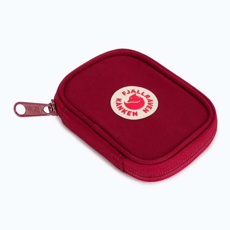 Fjällräven Kanken Kortelinė piniginė bordo spalvos F23780