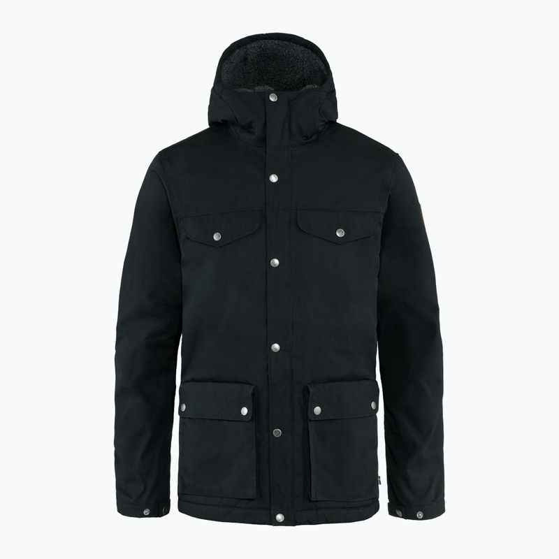 Vyriška vėjo nepraleidžianti striukė Fjällräven Greenland Winter black 14