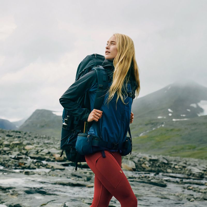 Moteriška žygio kuprinė Fjällräven Keb 72 l storm/dark navy 5