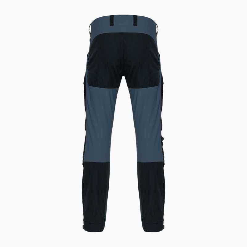 Vyriškos trekingo kelnės Fjällräven Keb kelnės Reg navy blue and black F85656R 2
