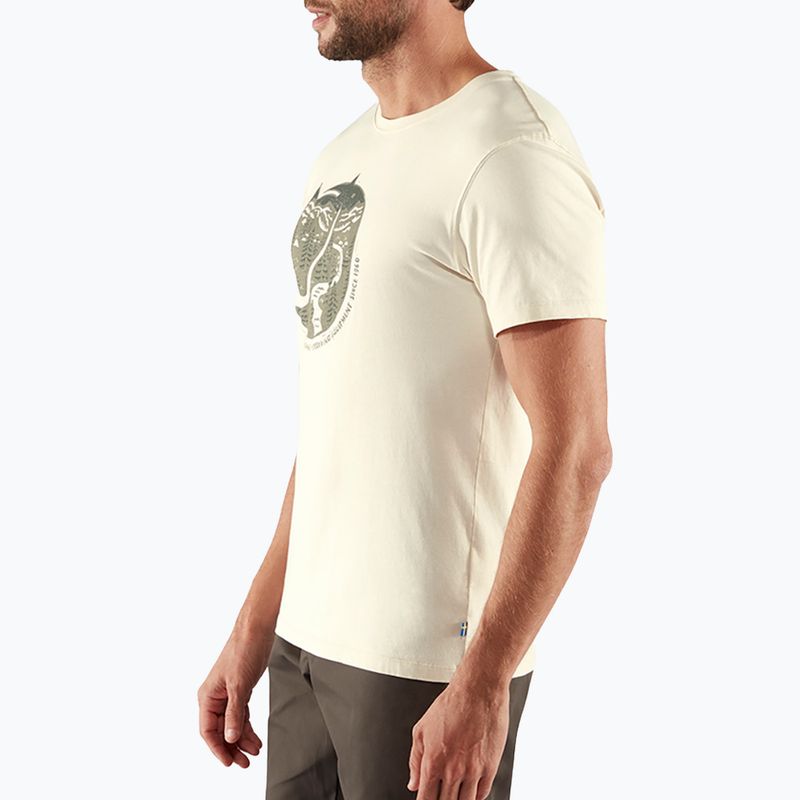 Fjällräven Arctic Fox vyriški trekingo marškinėliai balti F87220