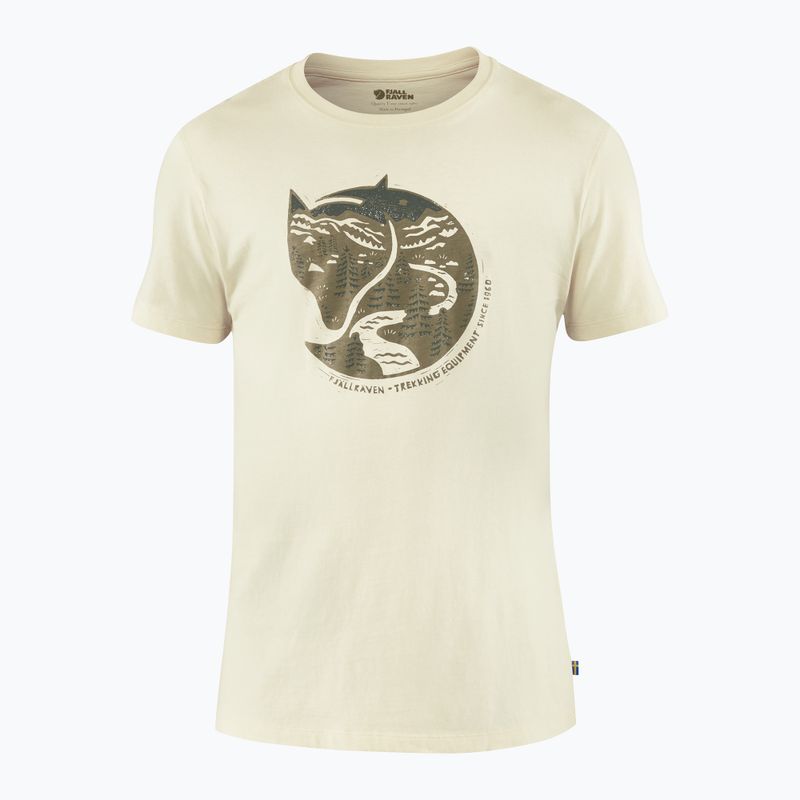 Fjällräven Arctic Fox vyriški trekingo marškinėliai balti F87220 4