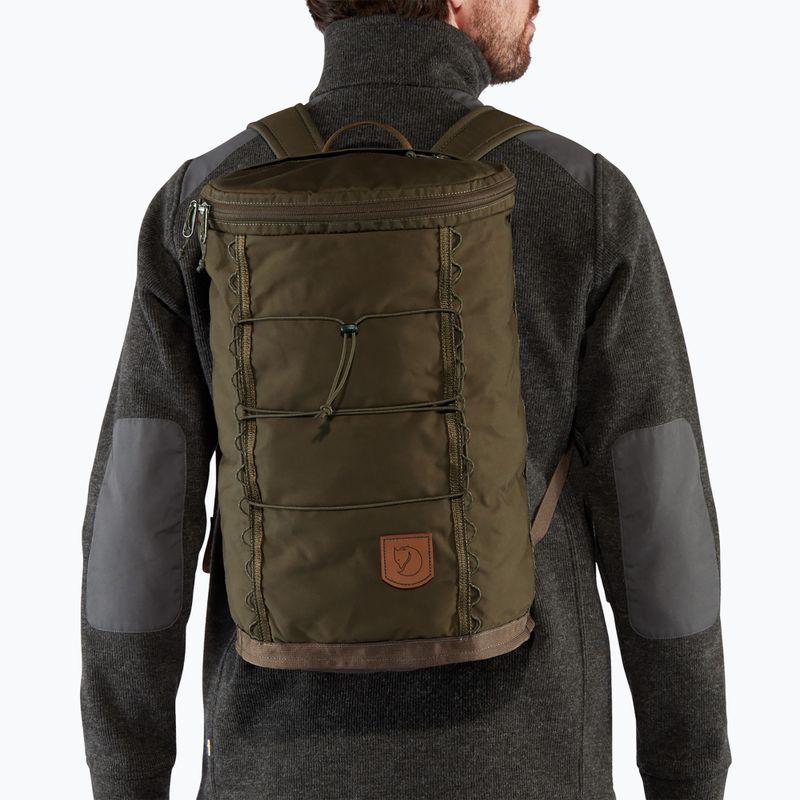 Miesto kuprinė Fjällräven Singi 20 l dark olive 4
