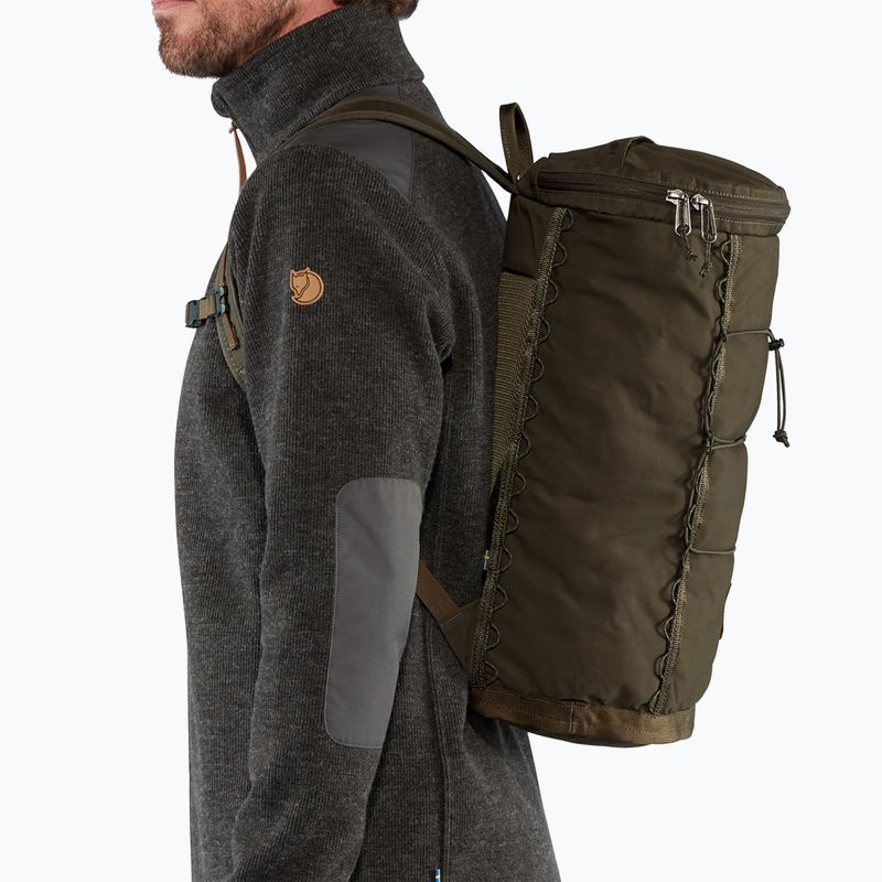 Miesto kuprinė Fjällräven Singi 20 l dark olive 5