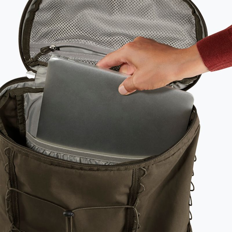 Miesto kuprinė Fjällräven Singi 20 l dark olive 6
