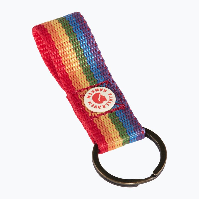 Pakabukas Fjällräven Kanken Rainbow Keyring rainbow pattern