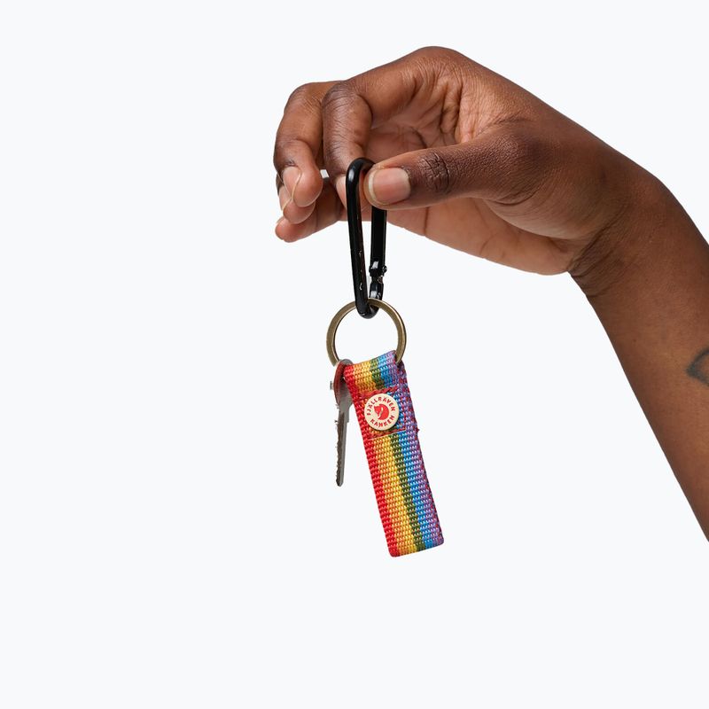 Pakabukas Fjällräven Kanken Rainbow Keyring rainbow pattern 3