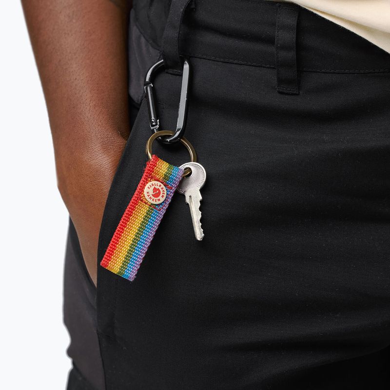 Pakabukas Fjällräven Kanken Rainbow Keyring rainbow pattern 4