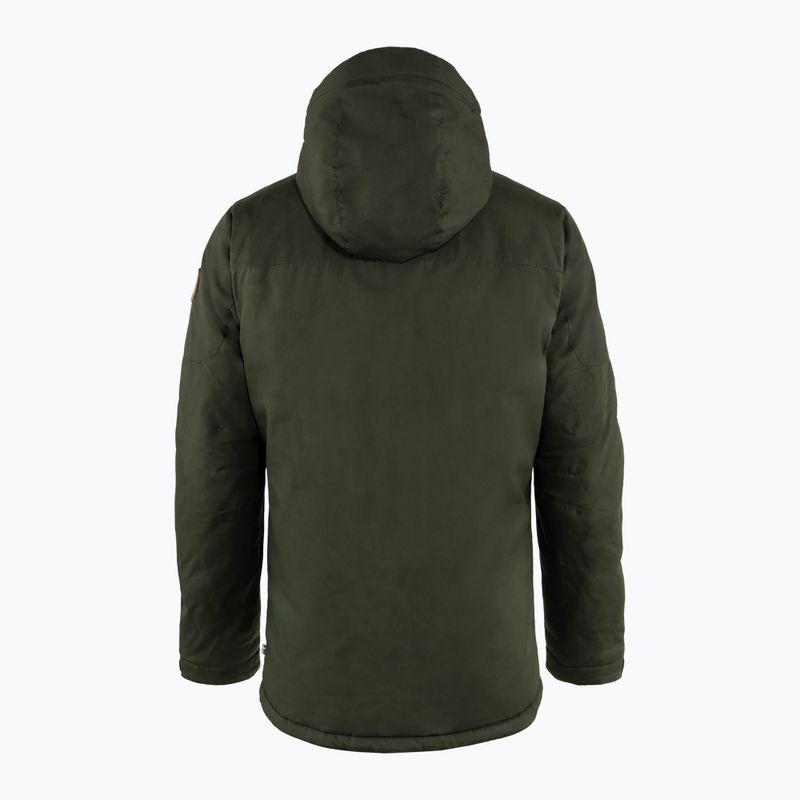 Vyriška pašiltinta striukė Fjällräven Skogsö Padded deep forest 2