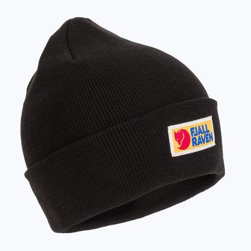Fjällräven Vardag Classic žieminė kepurė juoda F78141