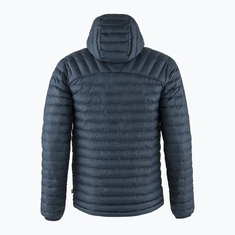 Vyriška pūsta striukė Fjällräven Expedition Lätt Hoodie navy 2