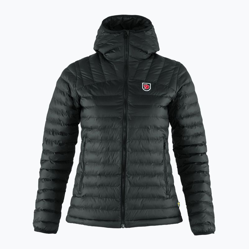 Moteriška Fjällräven Expedition Latt Hoodie pūkinė striukė juoda F86120 5