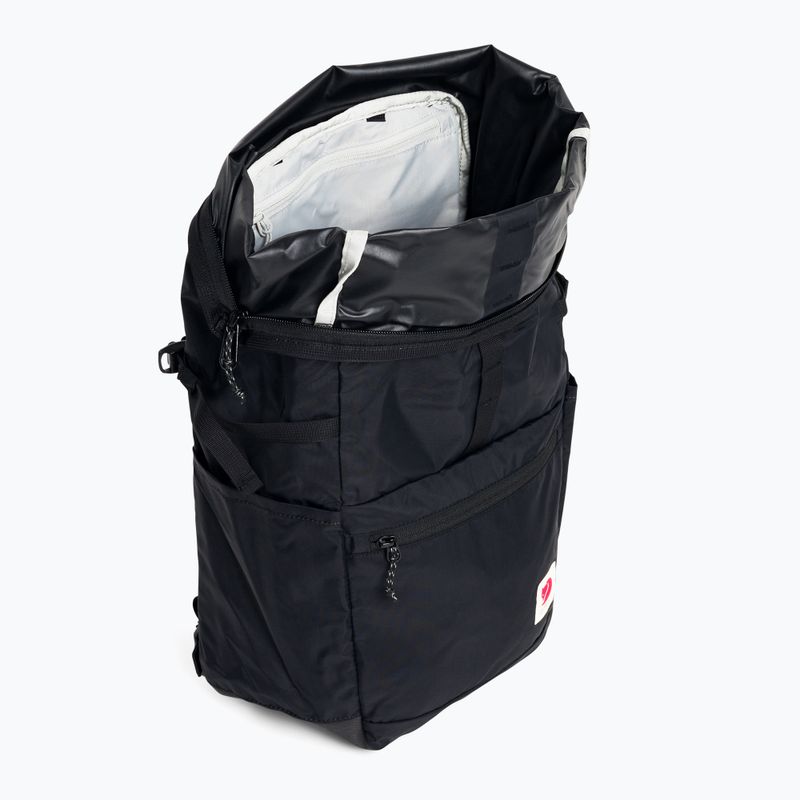 Fjällräven High Coast Foldsack 24 l 550 turistinė kuprinė juoda F23222 4