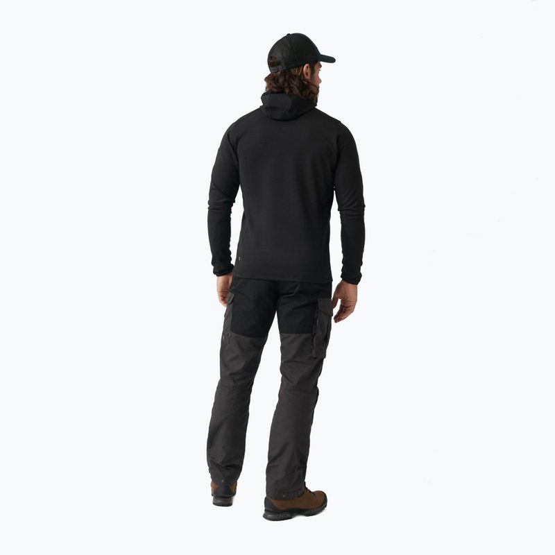 Vyriški sportiniai džemperiai Fjällräven Keb Fleece Hoodie black F81878 2