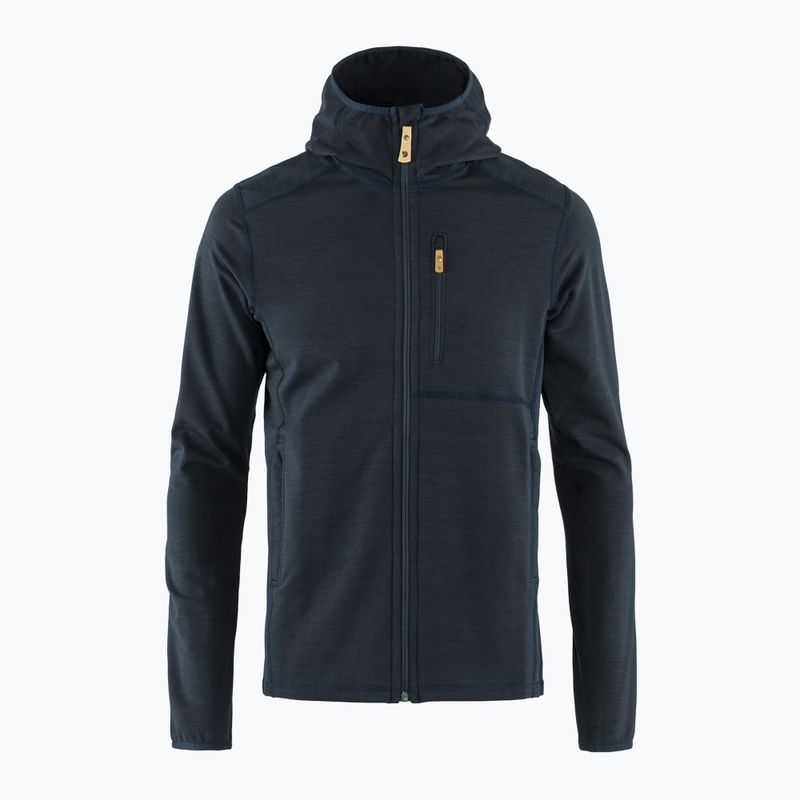 Vyriški džemperiai Fjällräven Keb Fleece Hoodie navy blue F81878