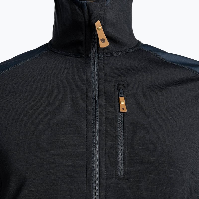 Vyriški džemperiai Fjällräven Keb Fleece Hoodie navy blue F81878 3