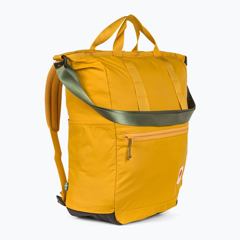 Fjällräven High Coast Totepack 160 turistinė kuprinė geltonos spalvos F23225 2