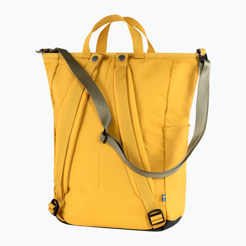 Fjällräven High Coast Totepack 160 turistinė kuprinė geltonos spalvos F23225 7