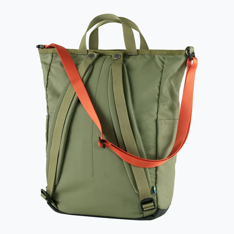 Fjällräven High Coast Totepack 620 green F23225 turistinė kuprinė 3