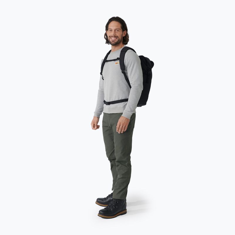 Turistinė kuprinė Fjällräven Ulvo Rolltop 30 l black 4