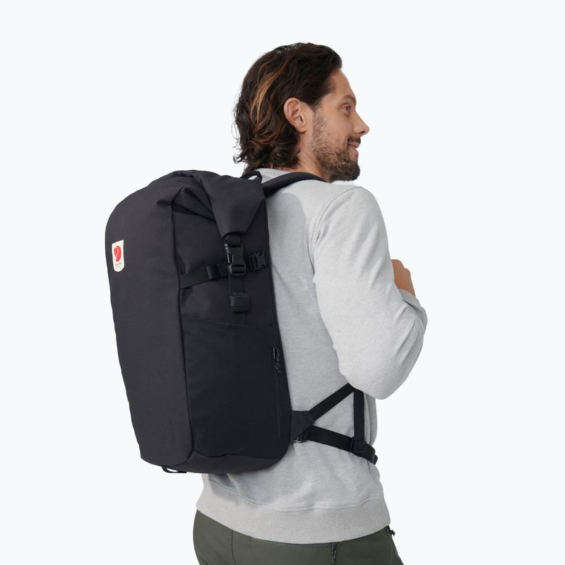 Turistinė kuprinė Fjällräven Ulvo Rolltop 30 l black 5